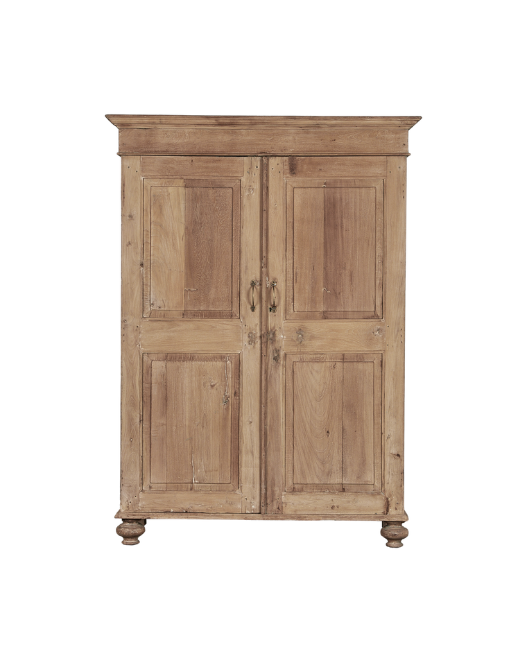 Wood Cabinet - Bleached