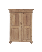 Wood Cabinet - Bleached