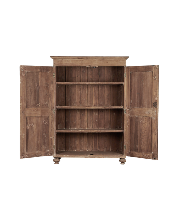 Wood Cabinet - Bleached