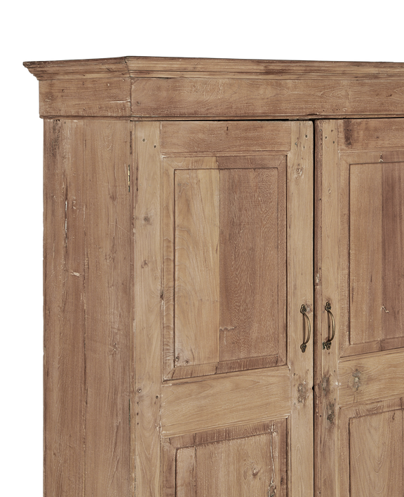 Wood Cabinet - Bleached