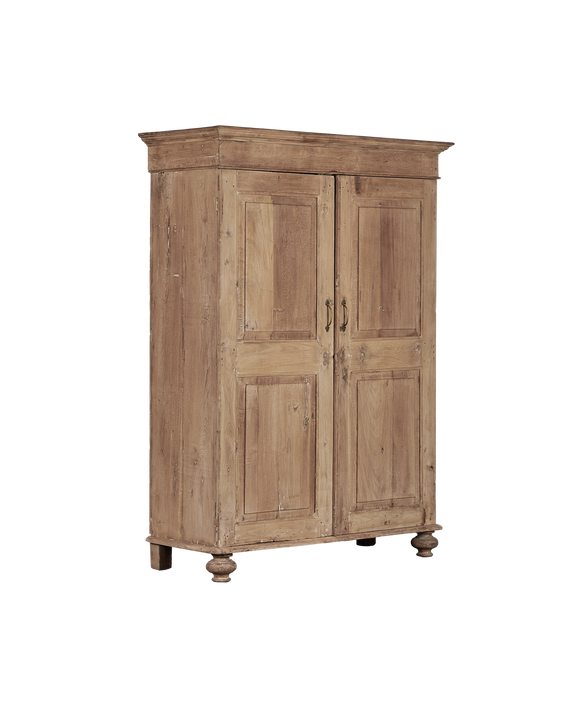 Wood Cabinet - Bleached