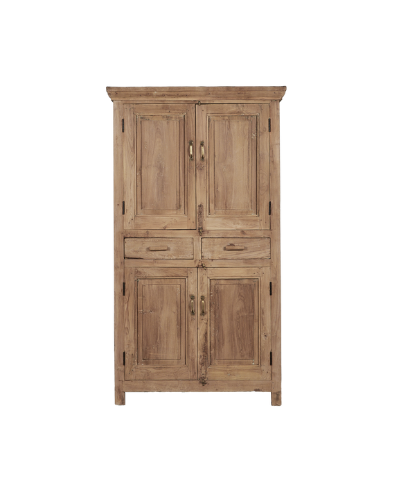 Wood Cabinet - Bleached