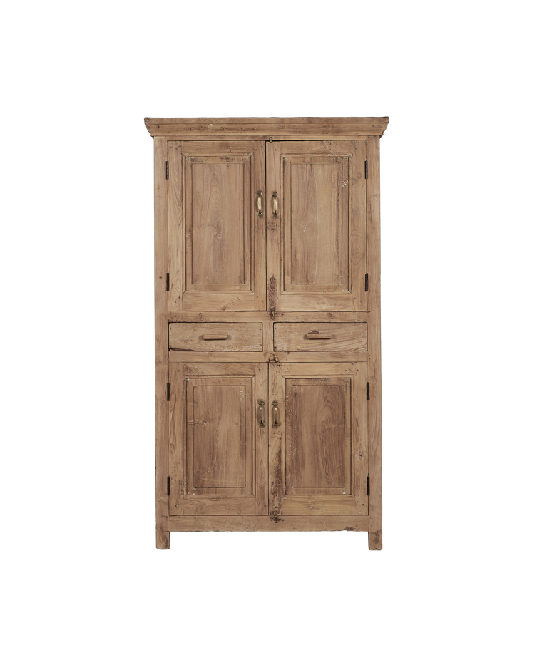 Wood Cabinet - Bleached
