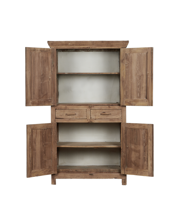 Wood Cabinet - Bleached