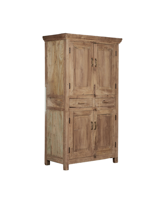 Wood Cabinet - Bleached