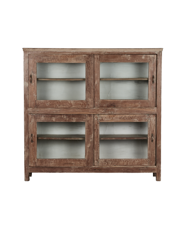 Wood Cabinet - Bleached