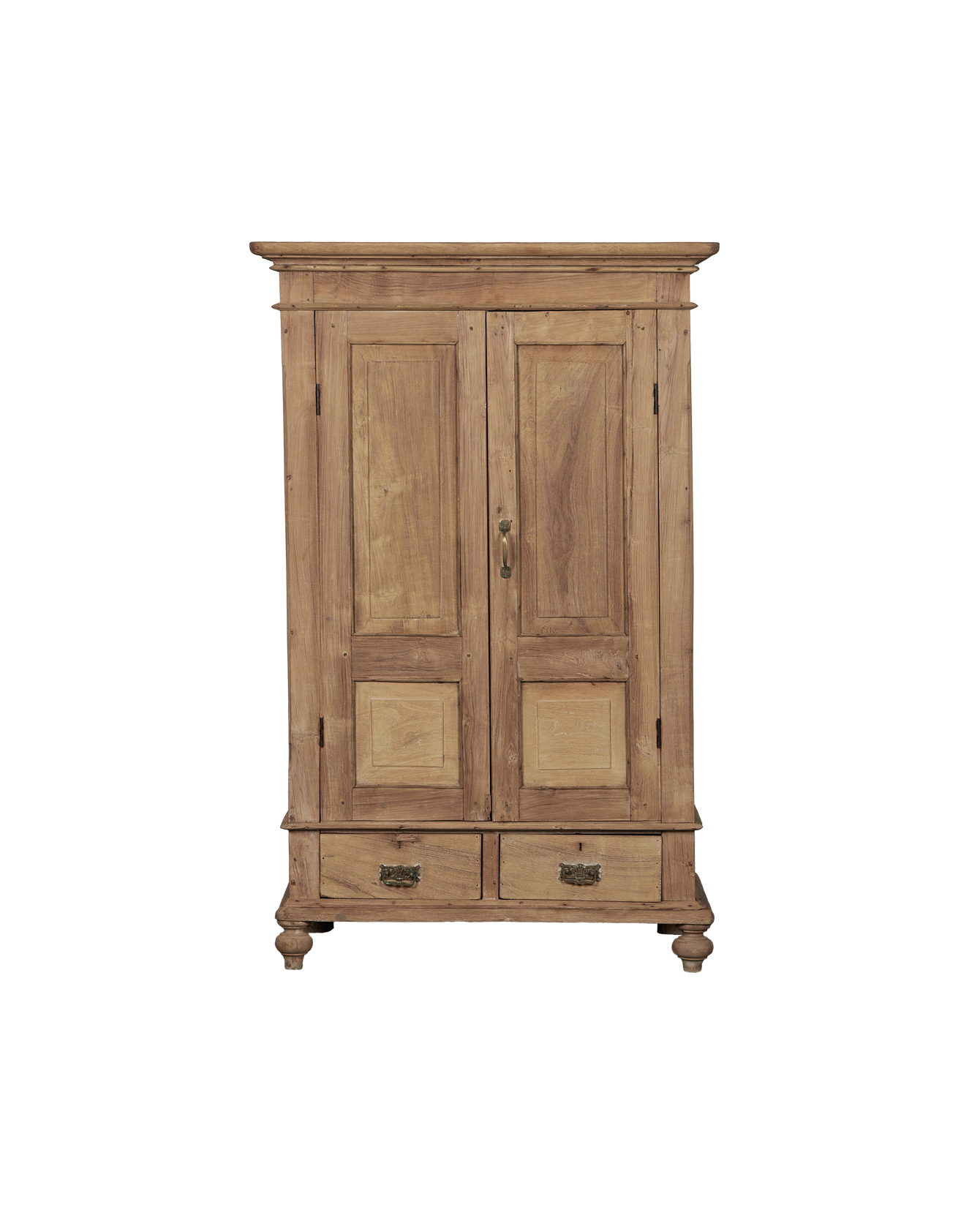 Vintage Wood Cabinet - Bleached from India made of Wood