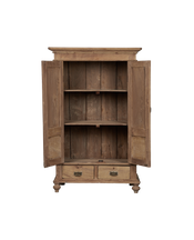 Wood Cabinet - Bleached