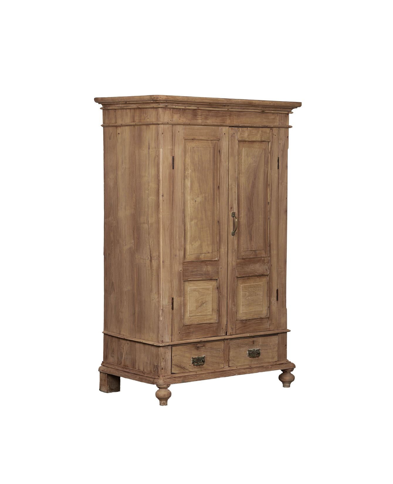 Vintage Wood Cabinet - Bleached from India made of Wood