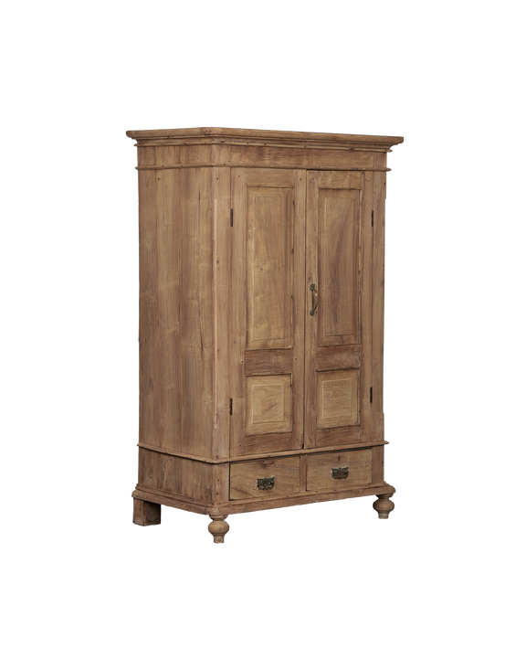 Wood Cabinet - Bleached