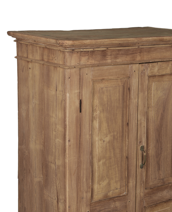 Wood Cabinet - Bleached