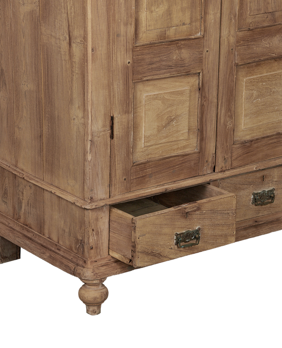 Wood Cabinet - Bleached