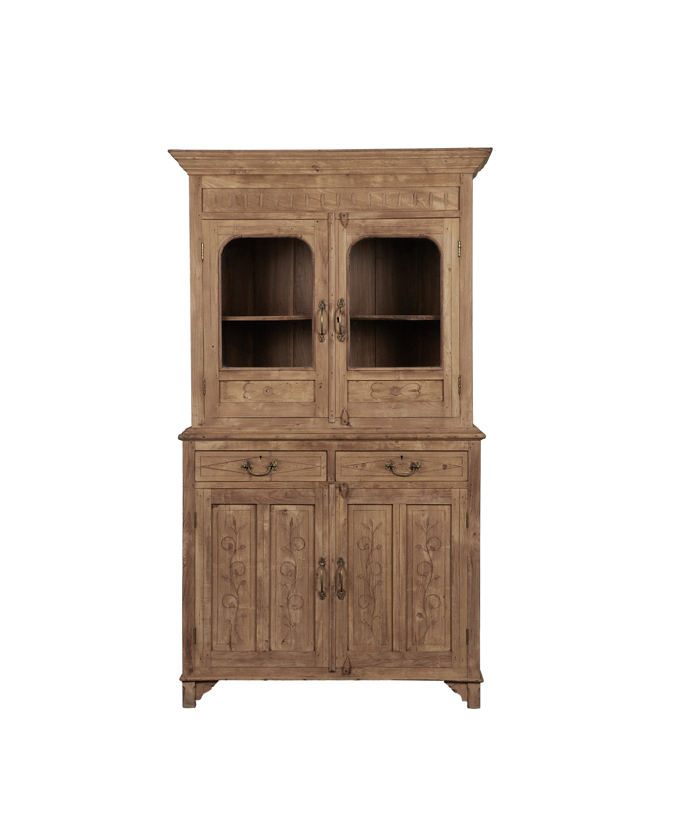 Vintage Wood Cabinet - Bleached from India made of Wood
