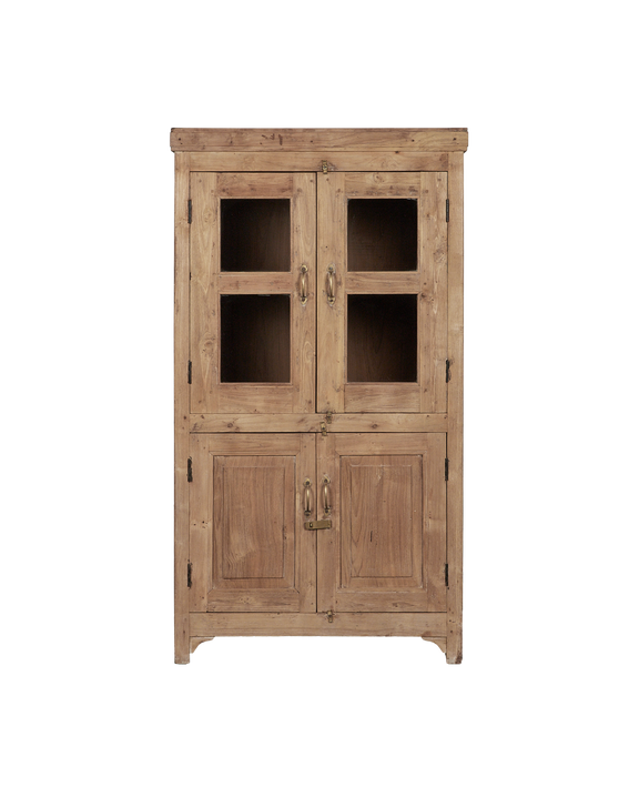 Wood Cabinet - Bleached