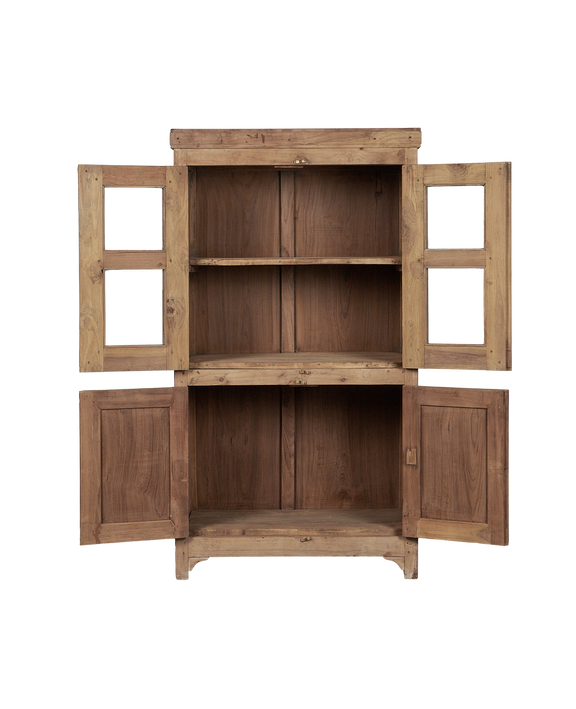 Wood Cabinet - Bleached