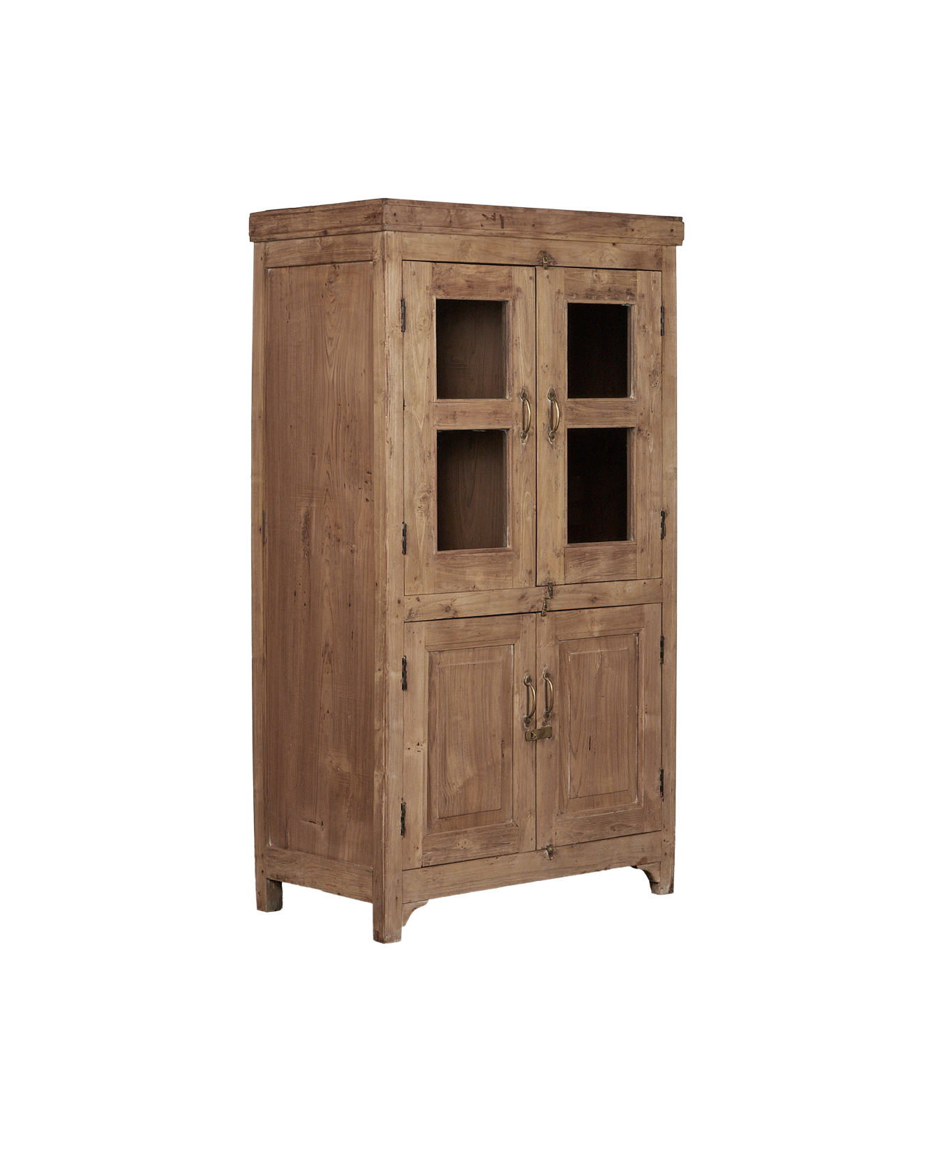 Vintage Wood Cabinet - Bleached from India made of Wood