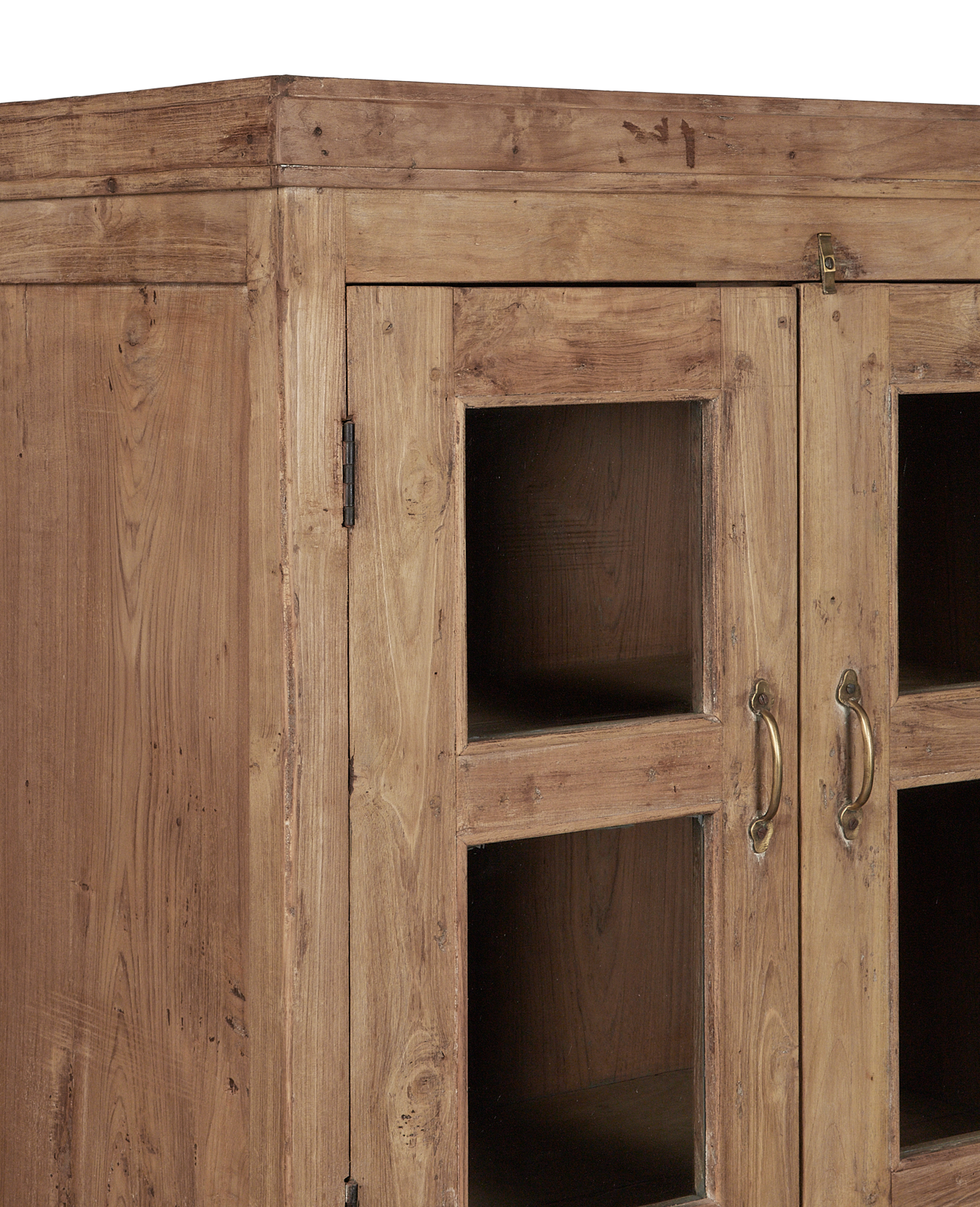 Vintage Wood Cabinet - Bleached from India made of Wood