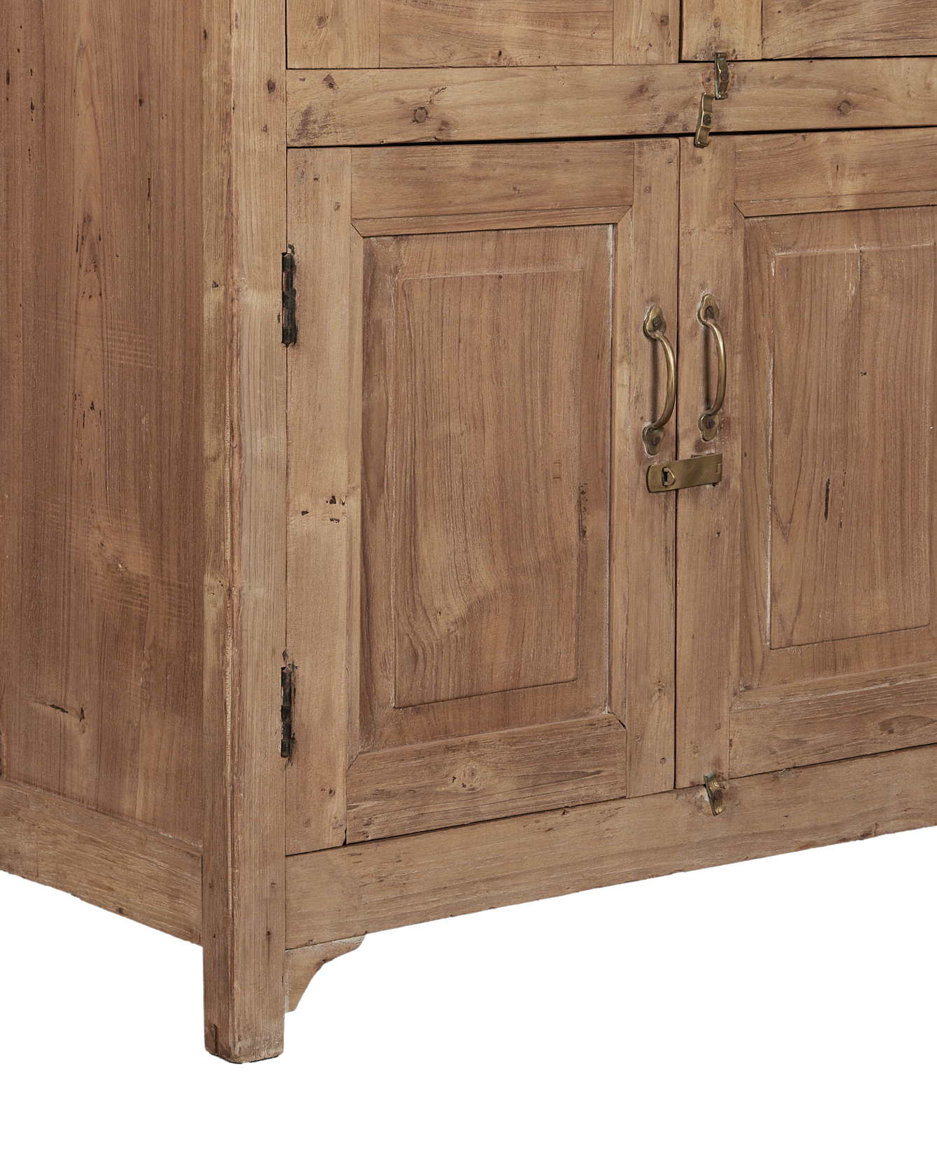 Vintage Wood Cabinet - Bleached from India made of Wood