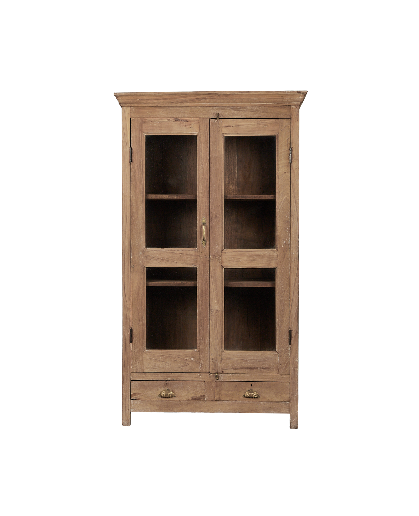 Vintage Wood Cabinet - Bleached from India made of Wood