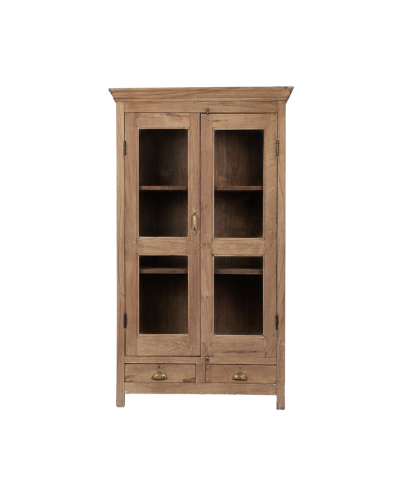 Wood Cabinet - Bleached