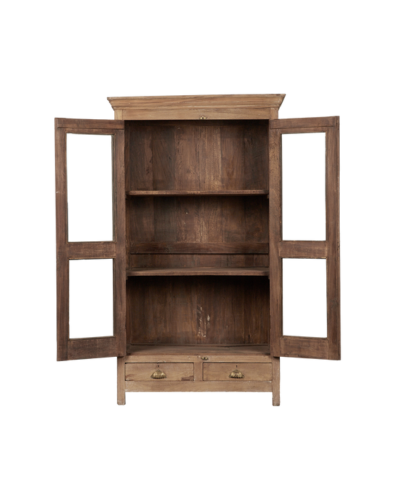 Wood Cabinet - Bleached