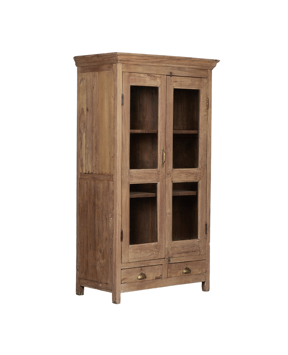 Wood Cabinet - Bleached