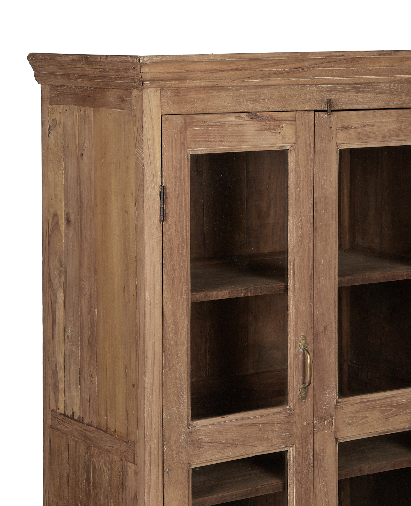 Vintage Wood Cabinet - Bleached from India made of Wood