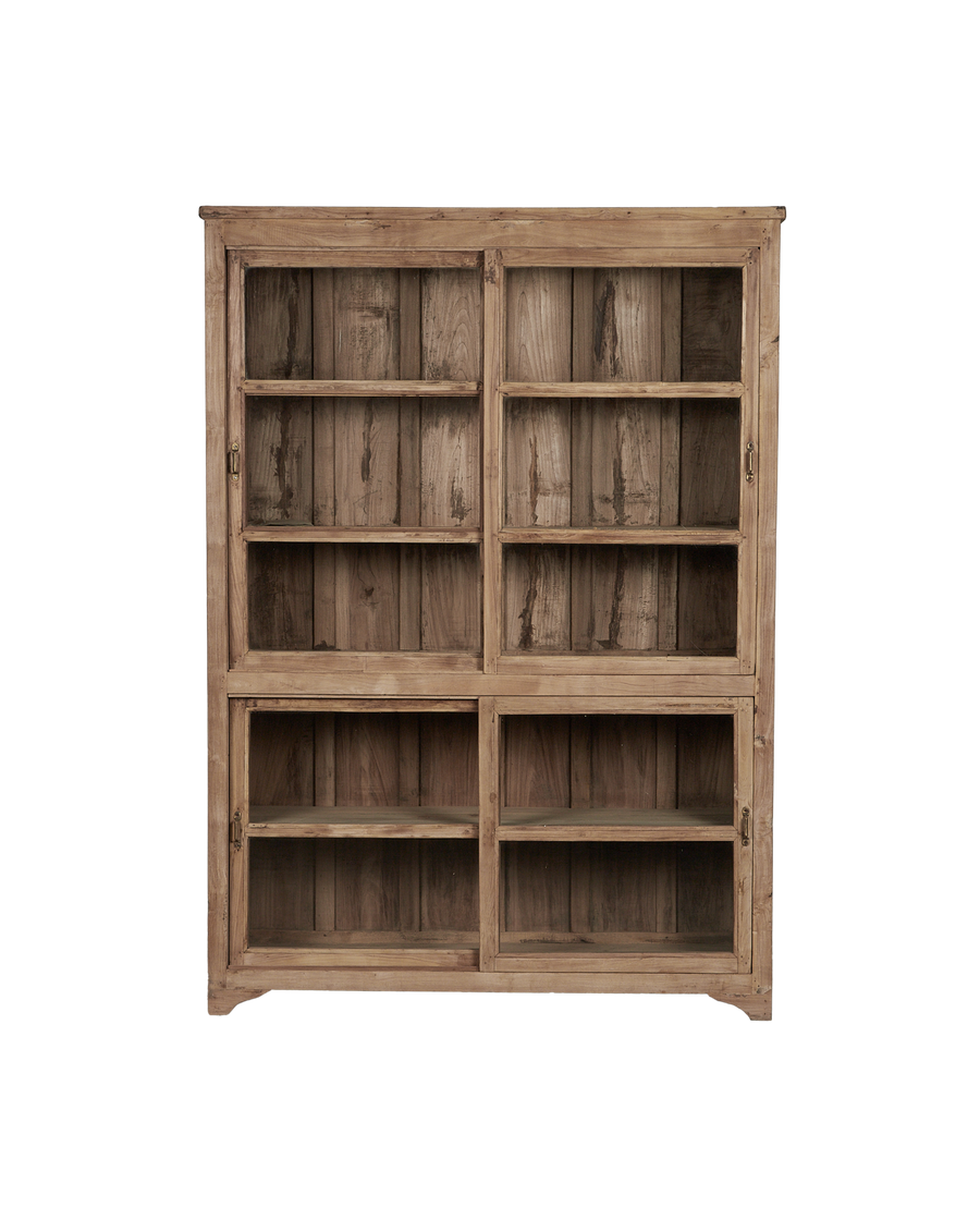 Vintage Wood Cabinet - Bleached from India made of Wood