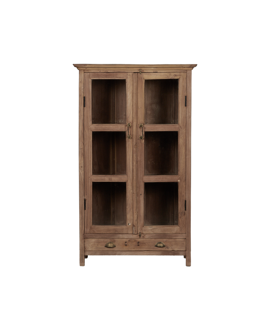 Vintage Wood Cabinet - Bleached from India made of Wood