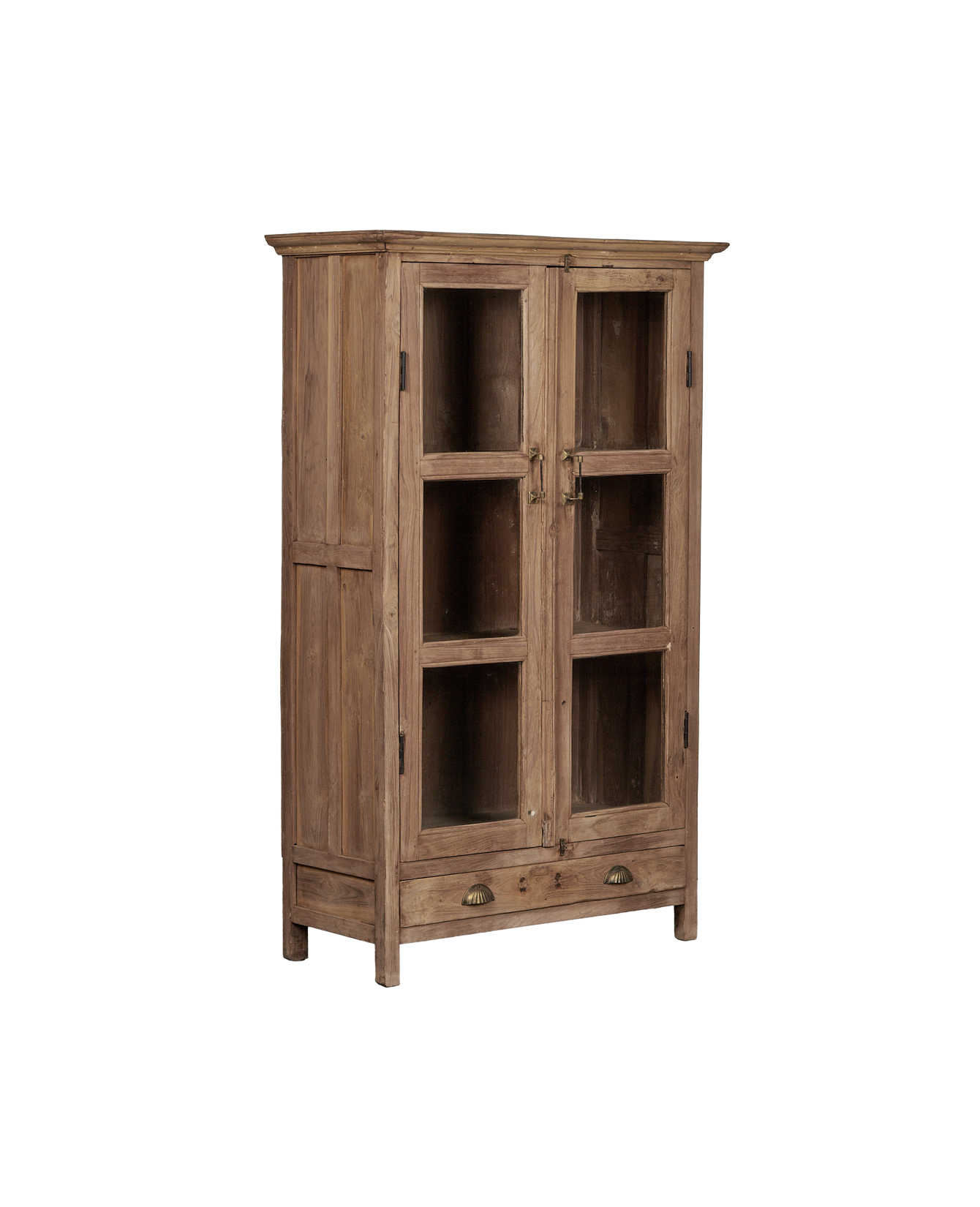 Vintage Wood Cabinet - Bleached from India made of Wood