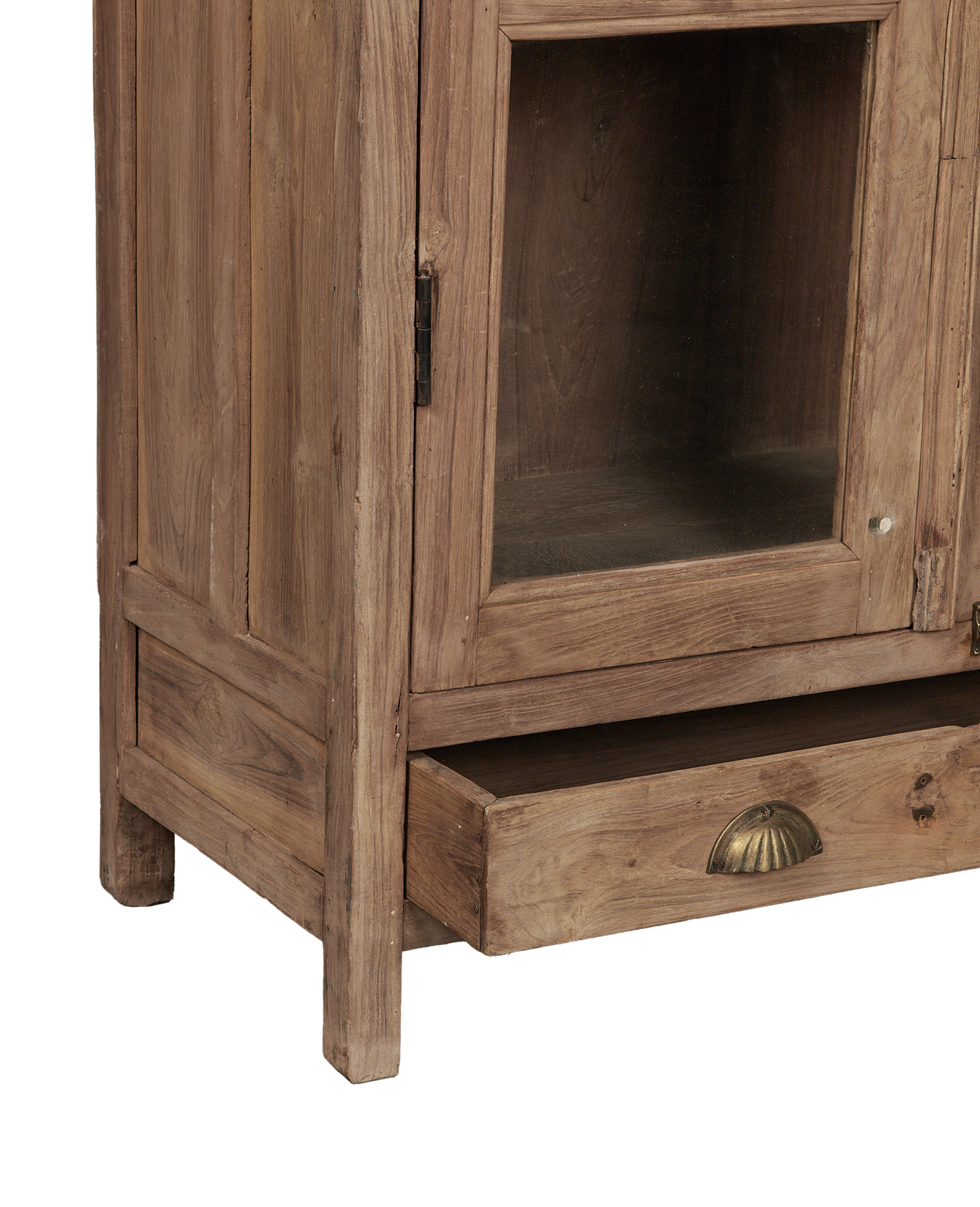 Vintage Wood Cabinet - Bleached from India made of Wood