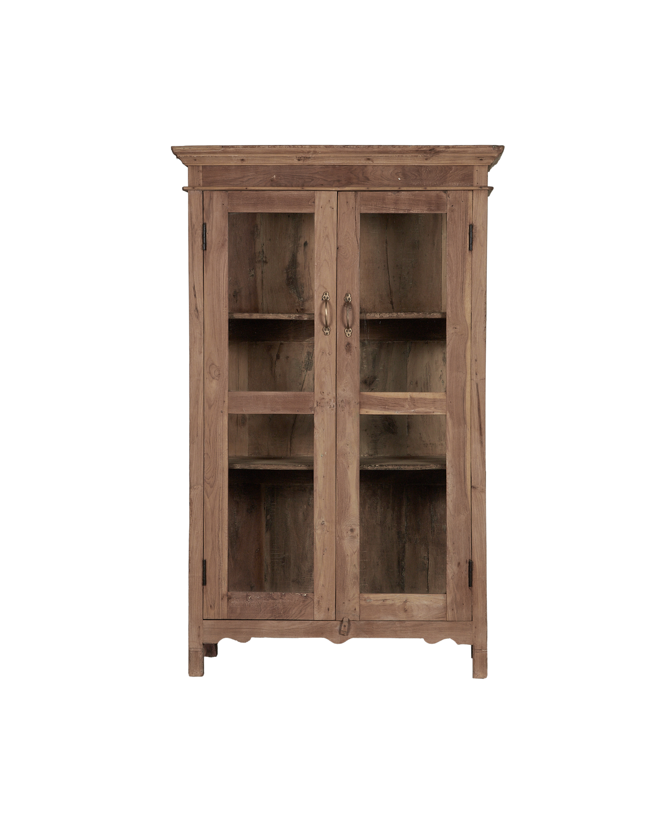 Vintage Wood Cabinet - Bleached from India made of Wood