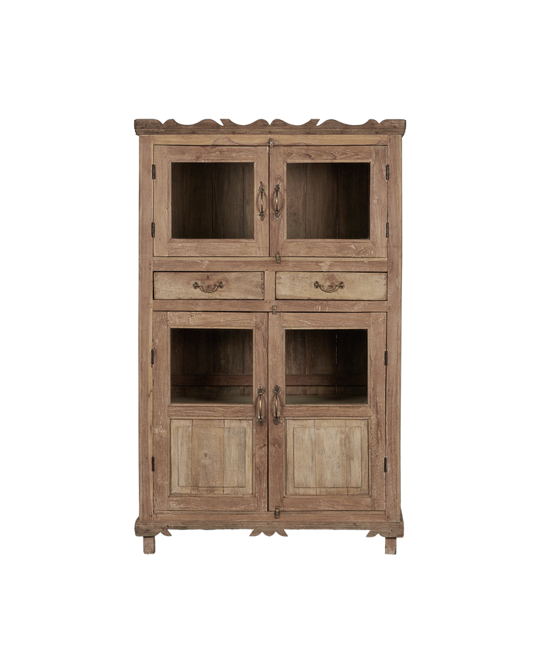 Wood Cabinet - Bleached