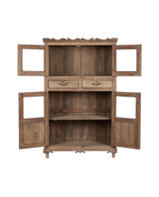 Wood Cabinet - Bleached