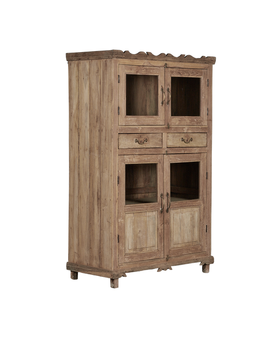 Wood Cabinet - Bleached