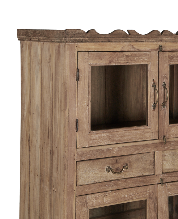 Wood Cabinet - Bleached