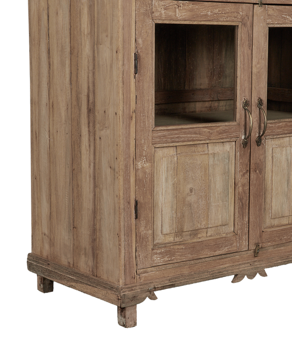 Wood Cabinet - Bleached