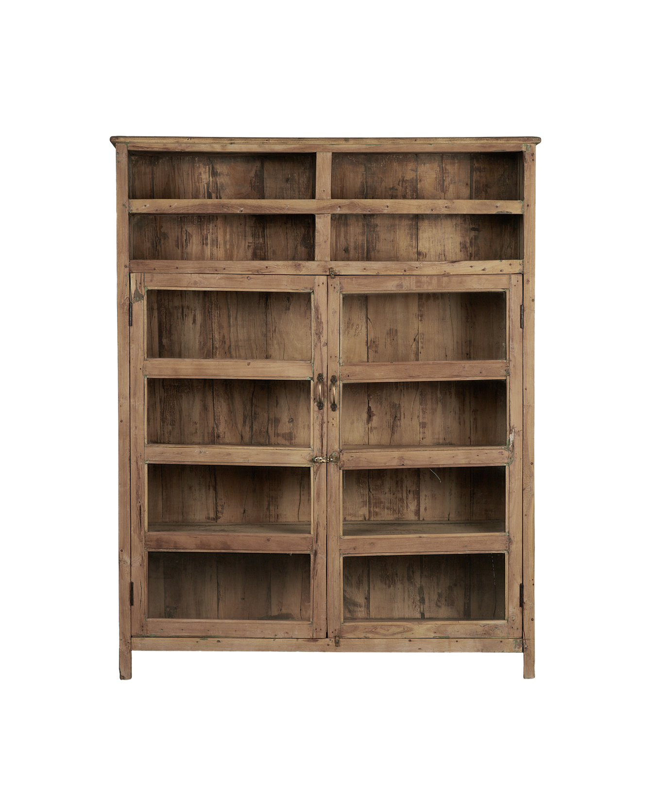 Vintage Wood Cabinet - Bleached from India made of Wood