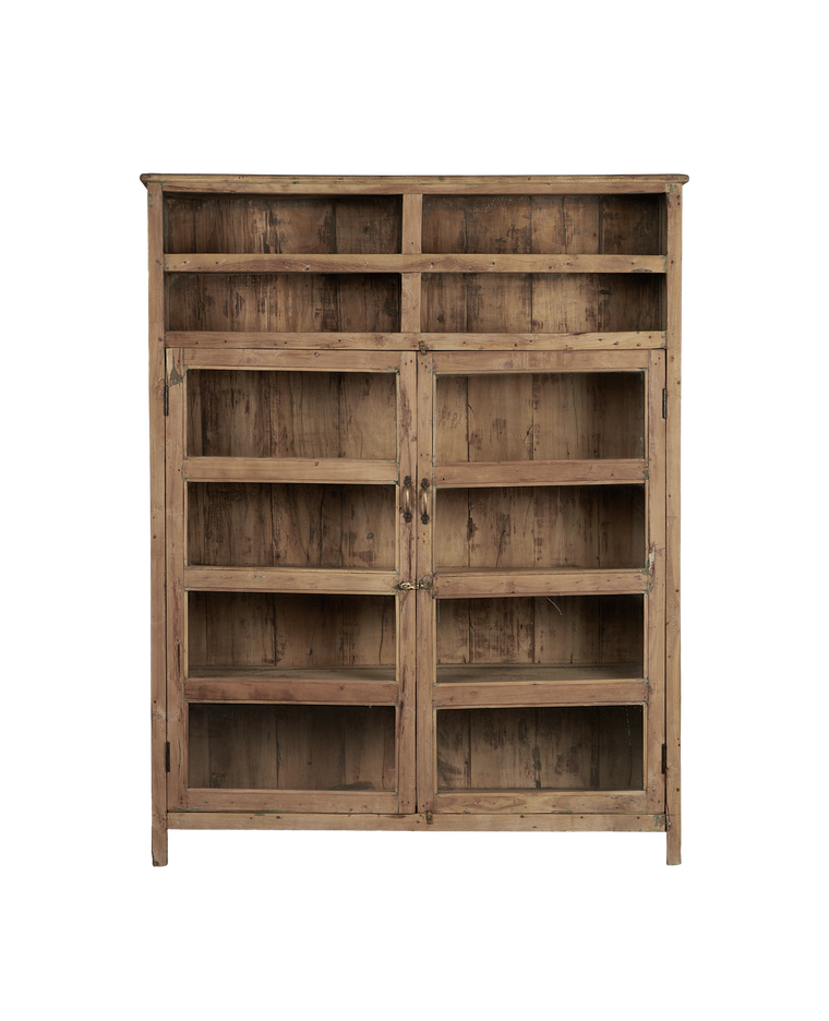 Wood Cabinet - Bleached