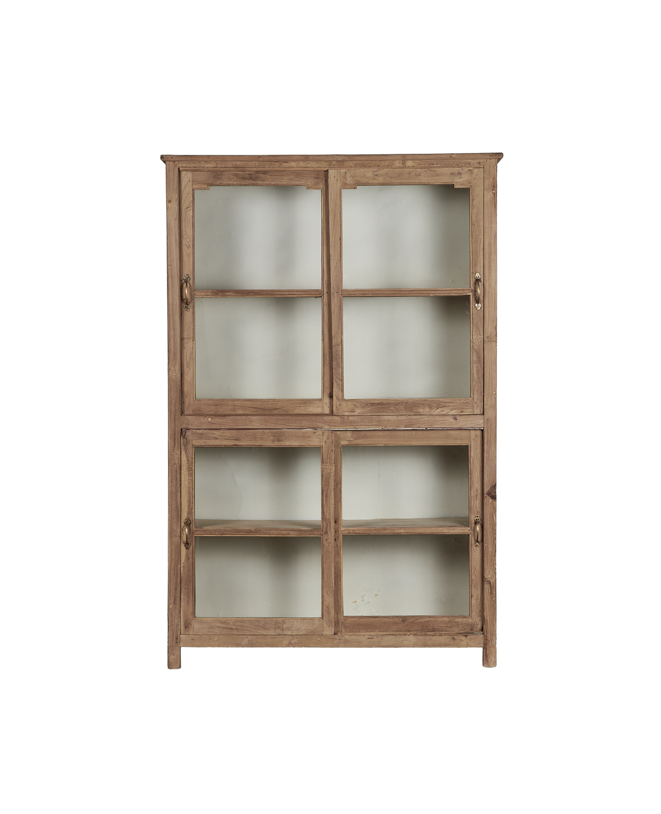 Vintage Wood Cabinet - Bleached from India made of Wood