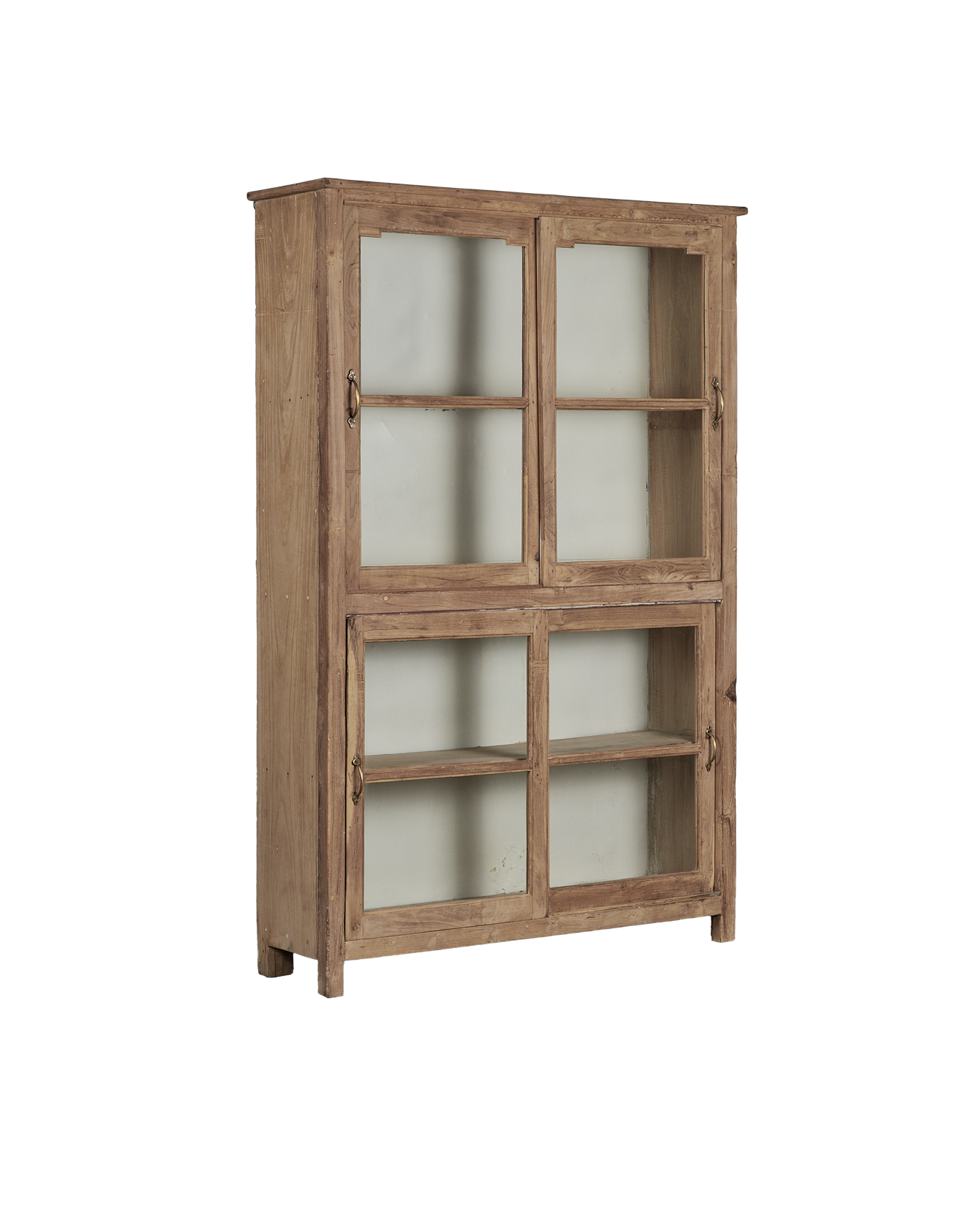 Vintage Wood Cabinet - Bleached from India made of Wood