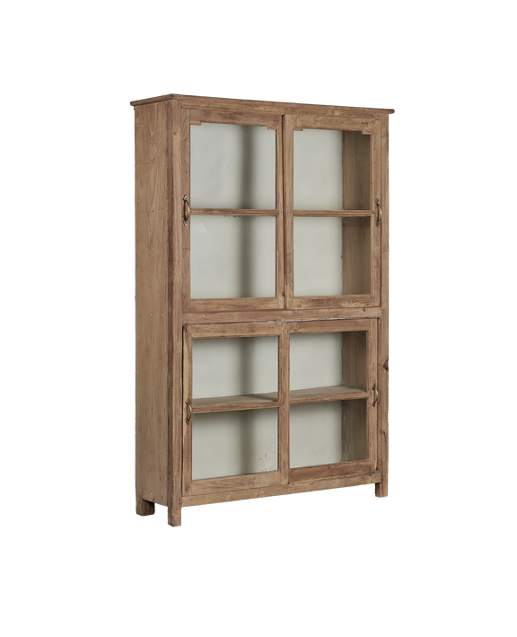 Wood Cabinet - Bleached