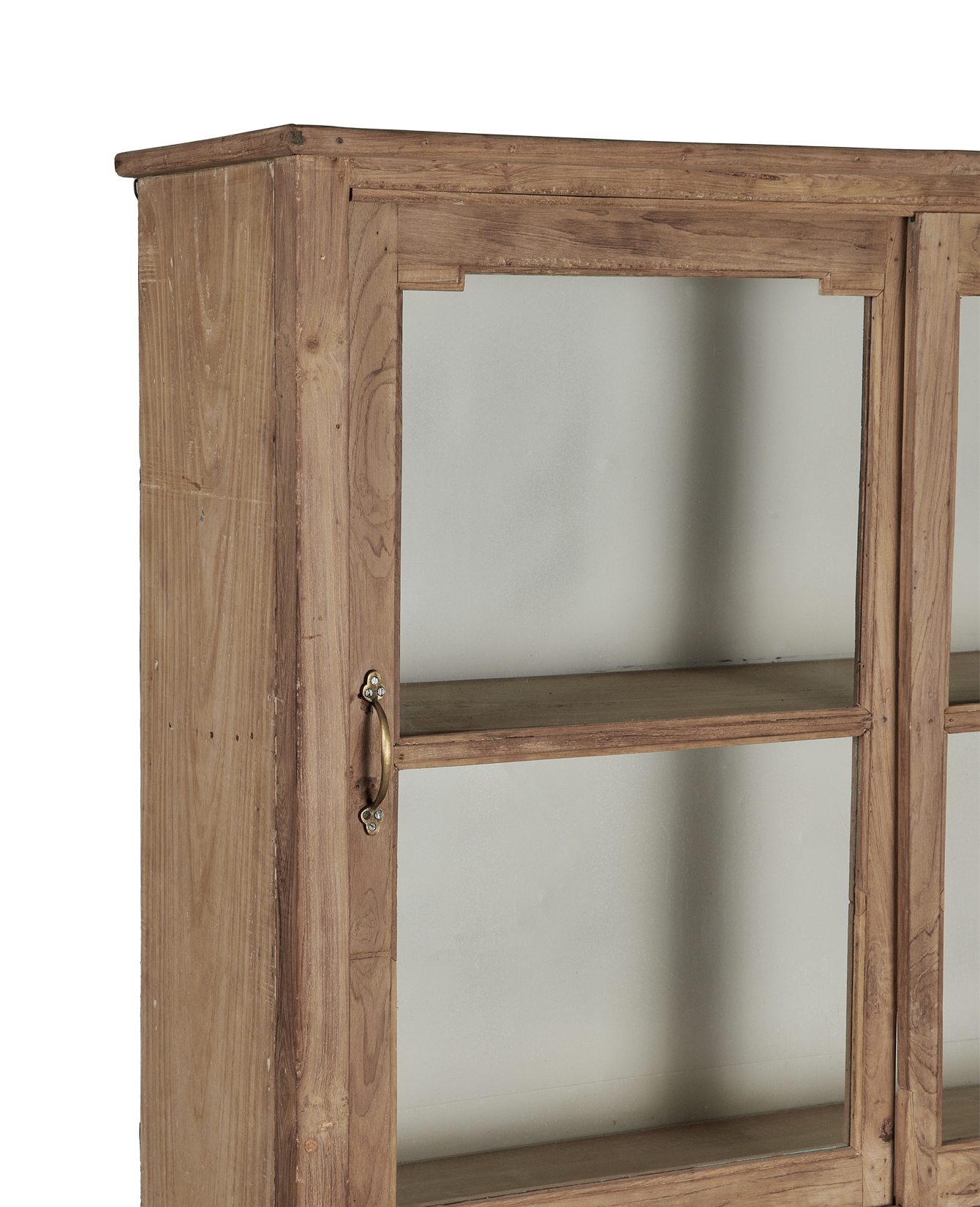 Vintage Wood Cabinet - Bleached from India made of Wood