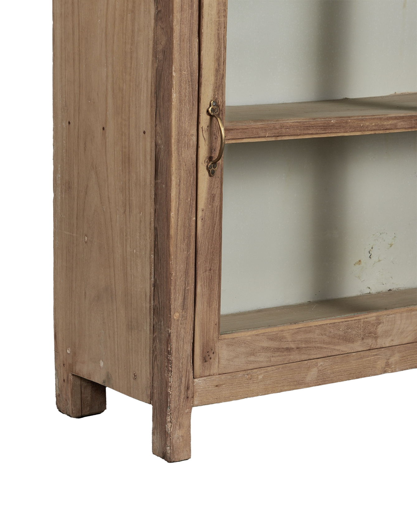 Vintage Wood Cabinet - Bleached from India made of Wood