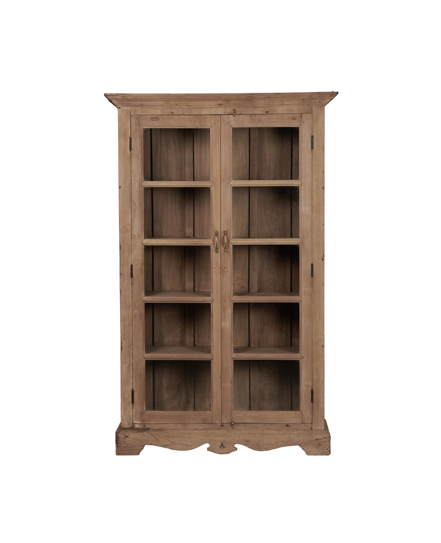 Vintage Wood Cabinet - Bleached from India made of Wood