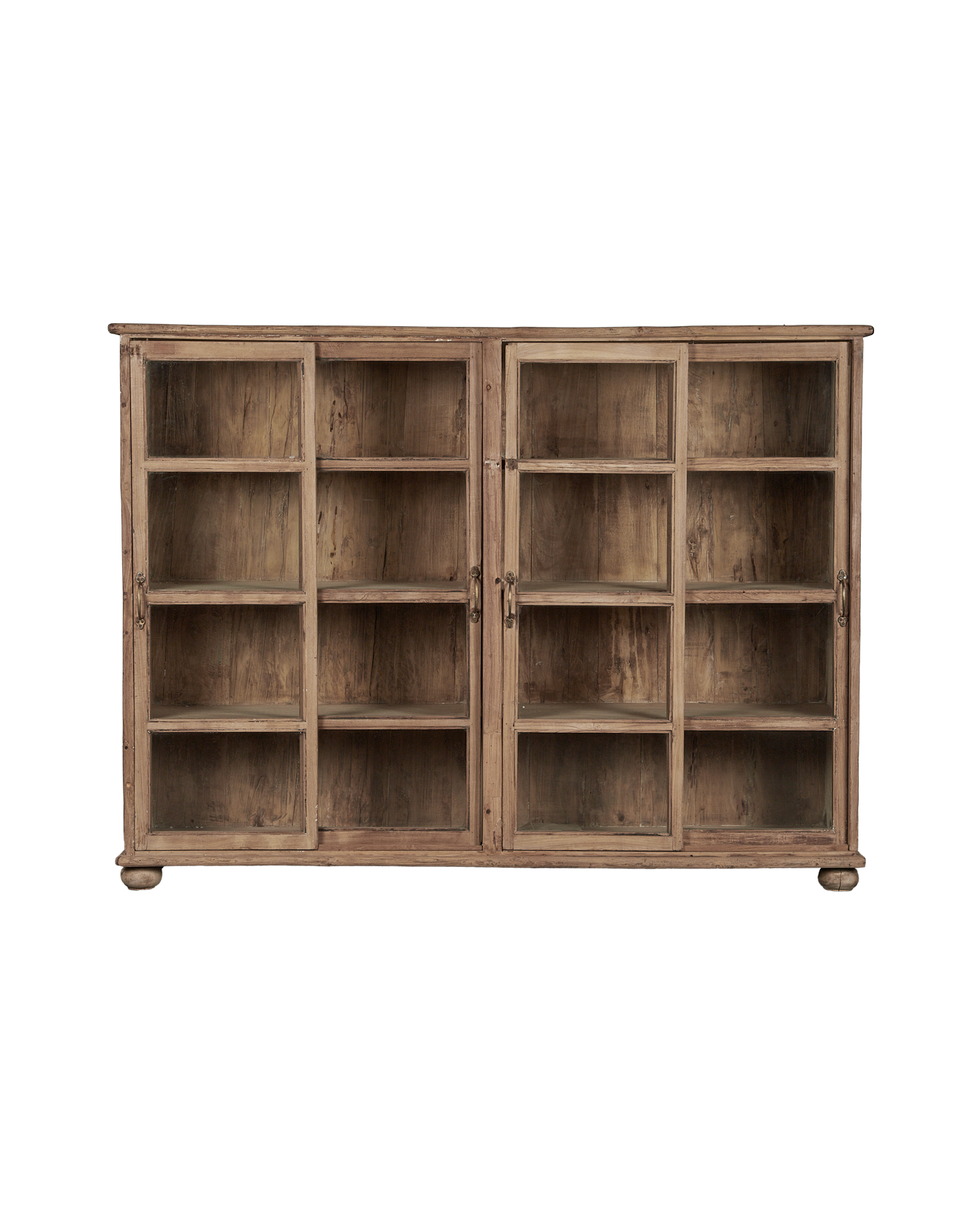 Vintage Wood Cabinet - Bleached from India made of Wood