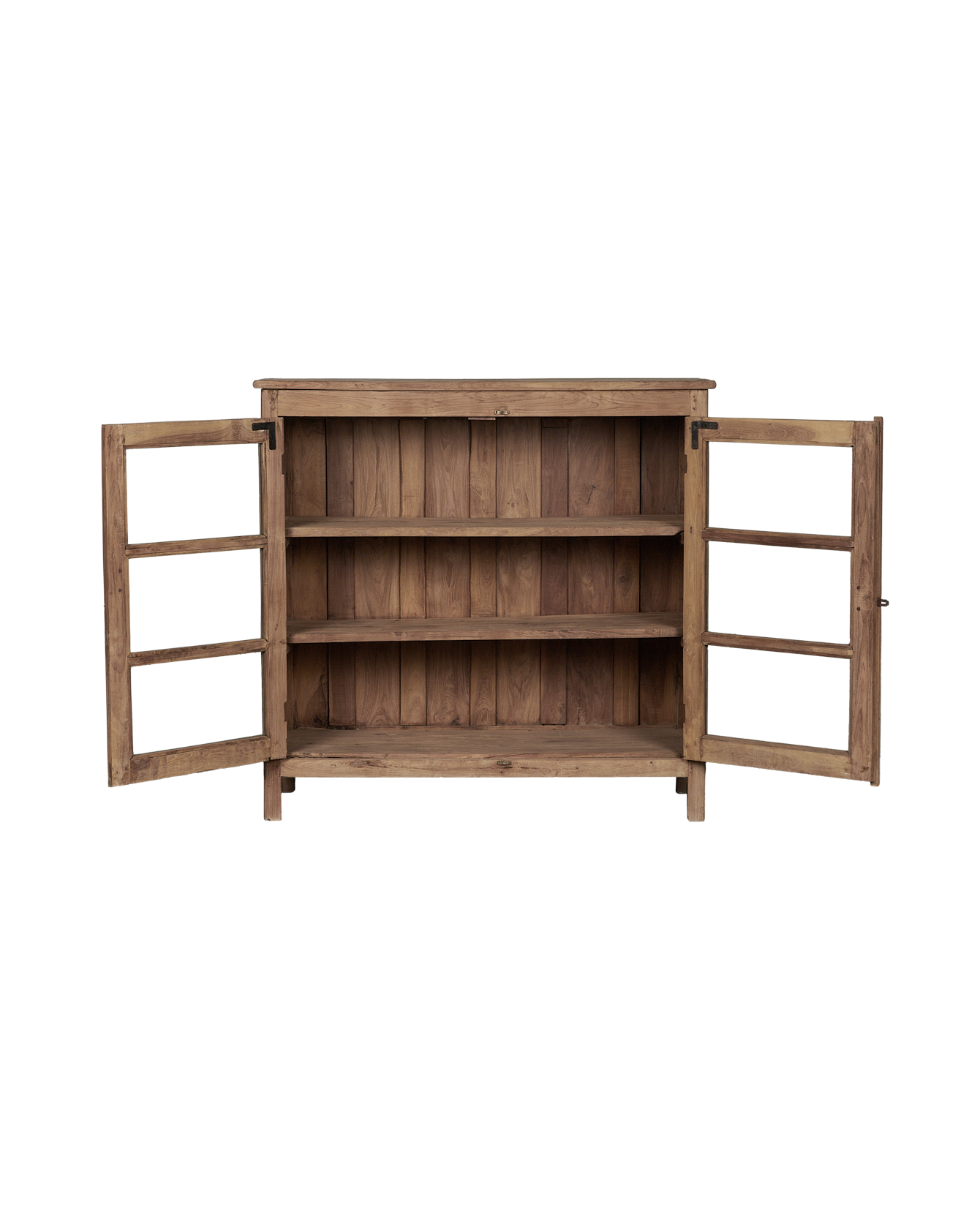 Vintage Wood Sideboard - Bleached from India made of Wood