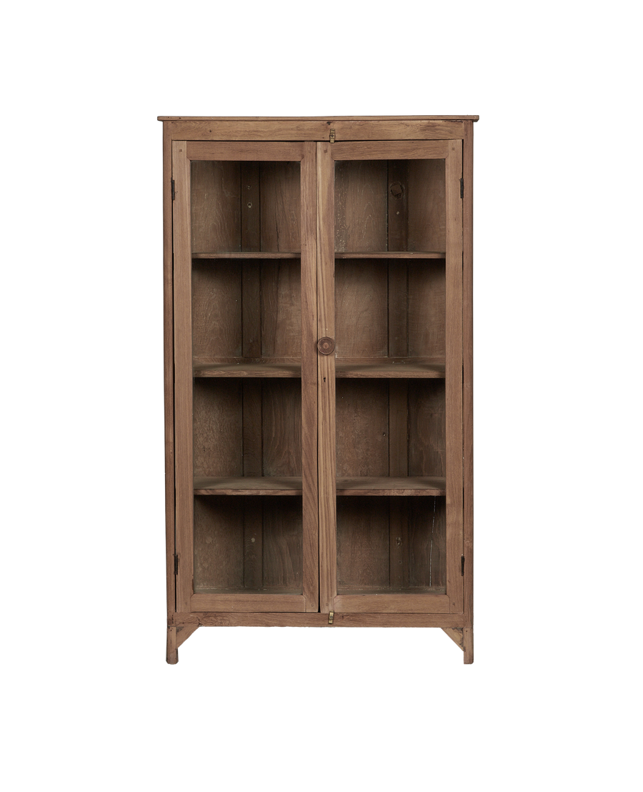 Vintage Wood Cabinet - Bleached from India made of Wood