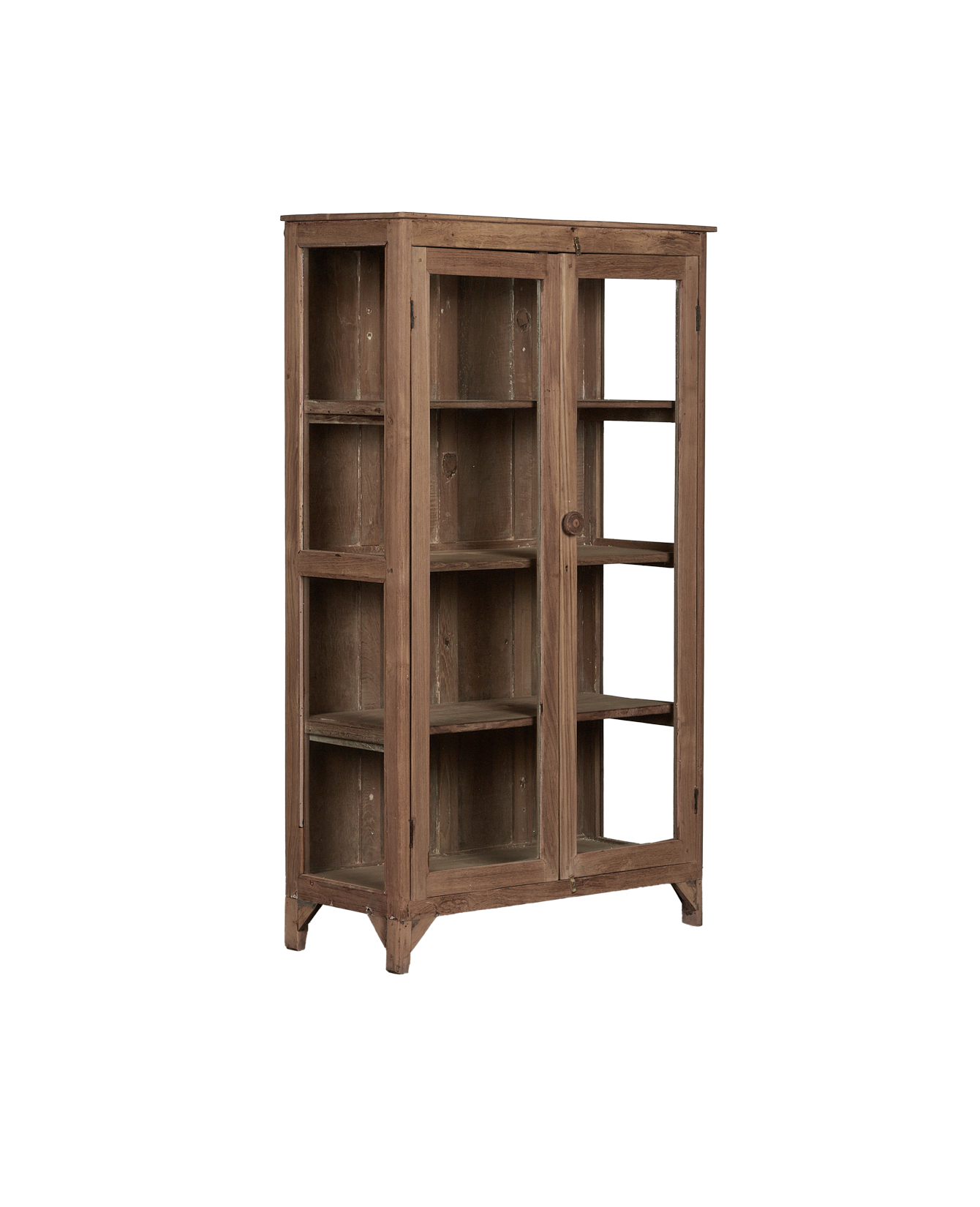 Vintage Wood Cabinet - Bleached from India made of Wood