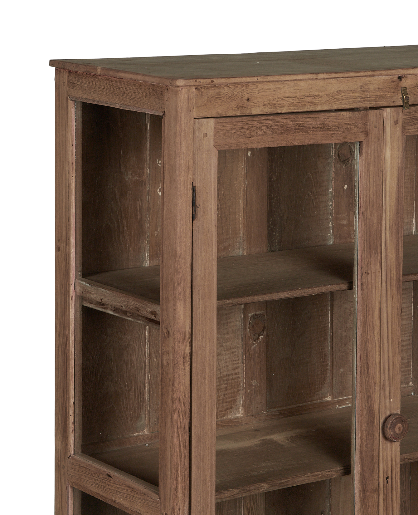 Vintage Wood Cabinet - Bleached from India made of Wood